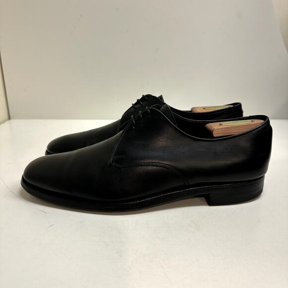 VERY GOOD Cheaney of England Black Calf Derby C1242 352-354V UK 10 / US 11 main image 9